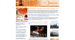 Desktop Screenshot of indobalihotel.com